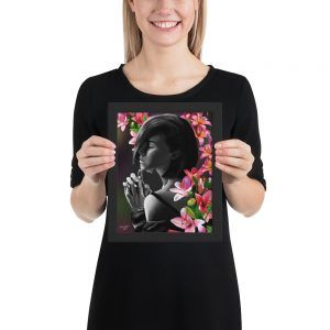 Framed Poster Flower Soul