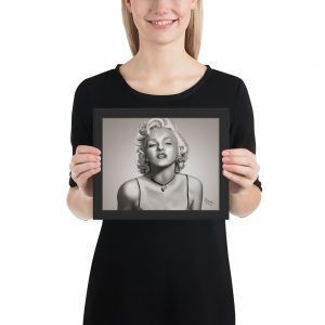 Framed Poster Marilyn Monroe