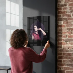 Amy Winehouse Illustration Metal Print