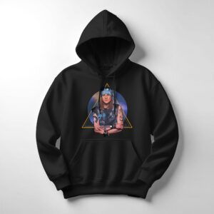 Axl Rose Illustrated Unisex Hoodie