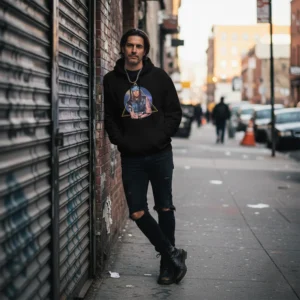 Axl Rose Illustrated Unisex Hoodie