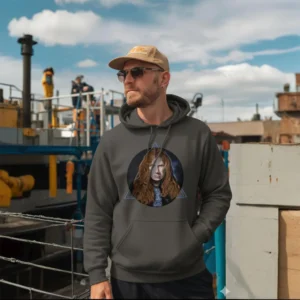 Dave Mustaine Illustrated Unisex Hoodie