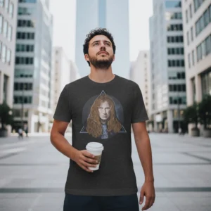 Dave Mustaine Illustrated Unisex T-shirt