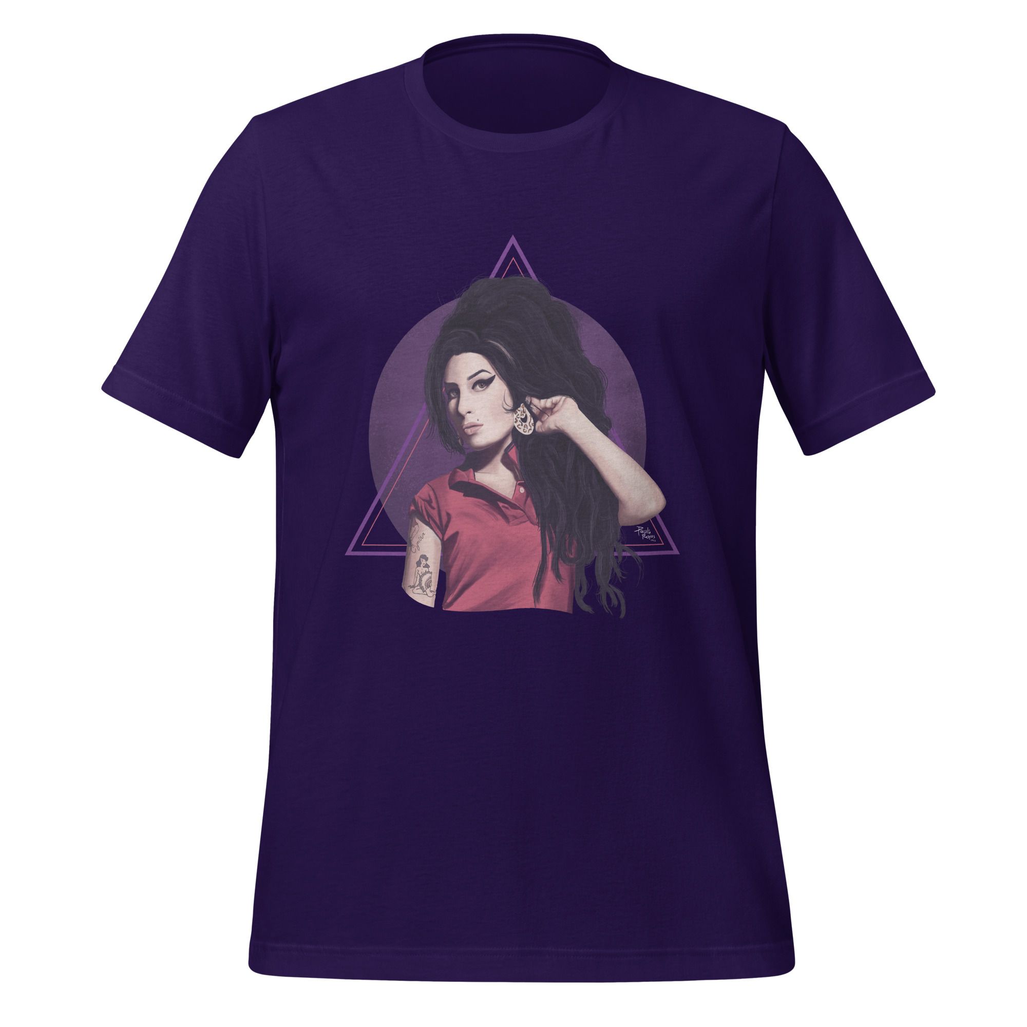 Amy Illustrated Unisex T-Shirt - Image 7