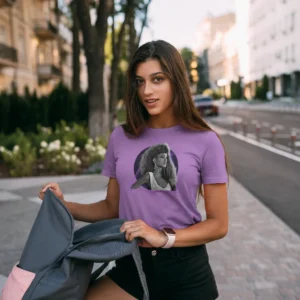 Whitney Houston Illustrated Unisex t-shirt